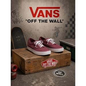 Vans Dark Red Sneakers Sz. 11